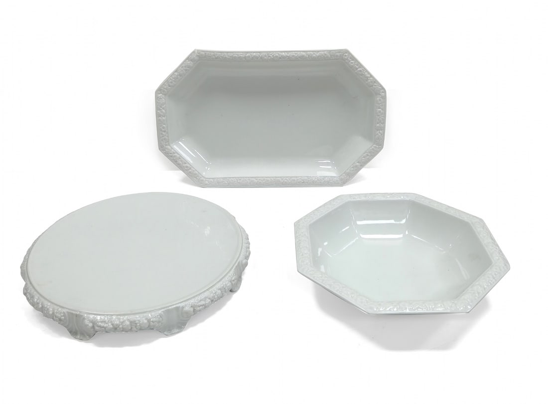 Three Serving Dishes by Rosenthal, Model Maria, Signed (1 of 3)