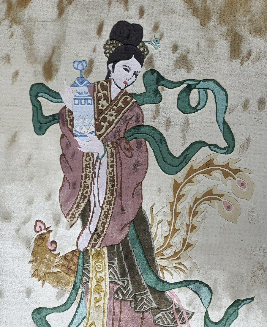 Machine-Made Chinese Carpet - 2