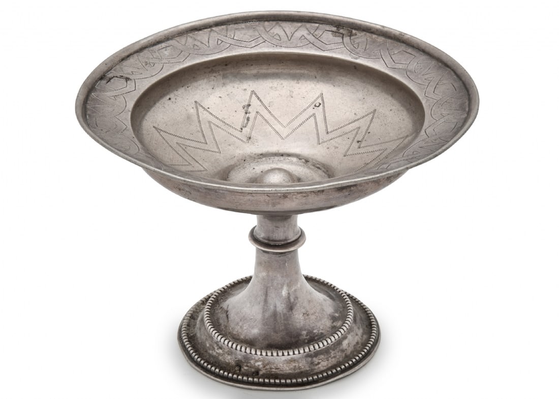 Antique Austro-Hungarian Silver Vessel, Made of 800 Silver, Decorated and Signed: Antique Austro-Hungarian Silver Vessel, Made of 800 Silver, Decorated and Signed, weight: 150 grams Used condition consistent with age Diameter: 15.5 cm Height: 11 cm Notice: We are located in Israel 