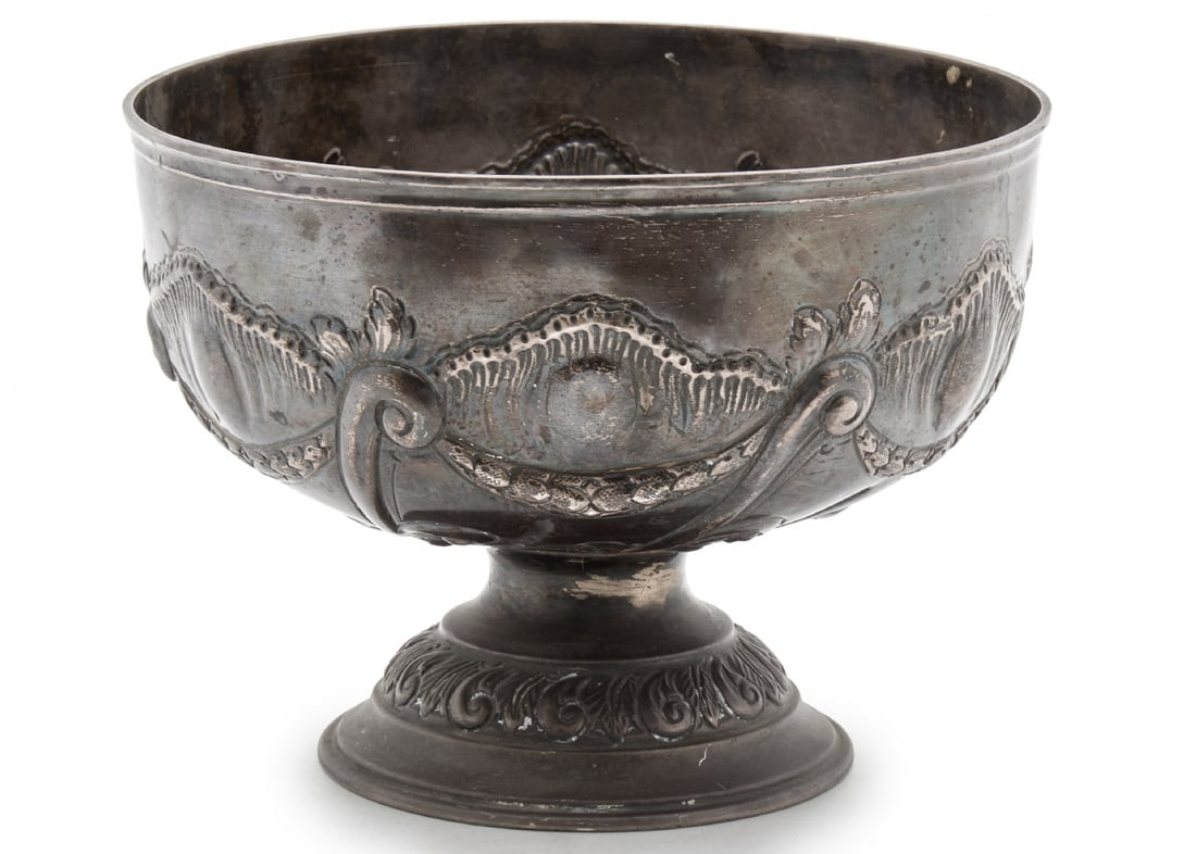 Antique English Silver Vessel by Alexander Clark Manufacturing Co, Sheffield (1 of 6)
