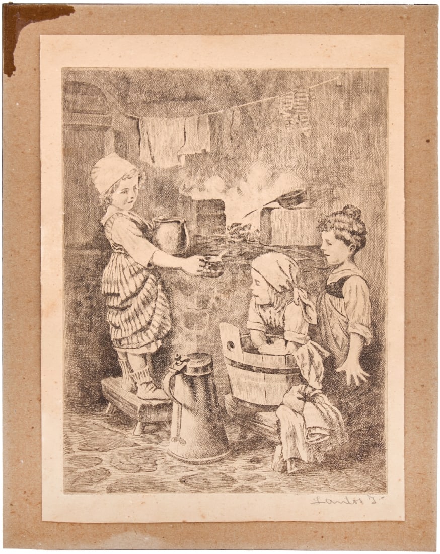 Imre Ladanyi (Hungarian, 1902-1986), Antique Print: Imre Ladanyi (Hungarian, 1902-1986), Antique Print, signed in pencil, unframed. Dimensions: 27×20 cm Notice: We are located in Israel and provide full packing and shipping service. You can ask us for