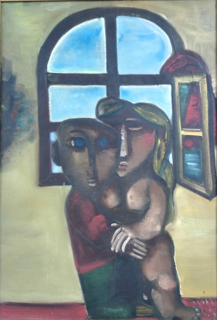 Leo Roth - Pair of Oil on Canvas, Signed (1 of 4)