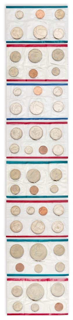 Lot of 50 Different American Coins (1 of 2)