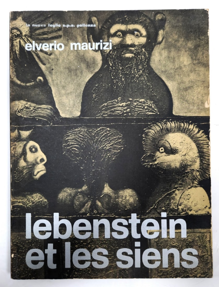 Jan Lebenstein - Lebenstein et les siens, Portfolio of Lithographs, Limited Edition, 1972: Jan Lebenstein - Lebenstein et les siens, Portfolio of Lithographs, Limited Edition, 1972, art portfolio containing 8 original lithographs by the artist Jan Lebenstein From a limited edition of 600 co