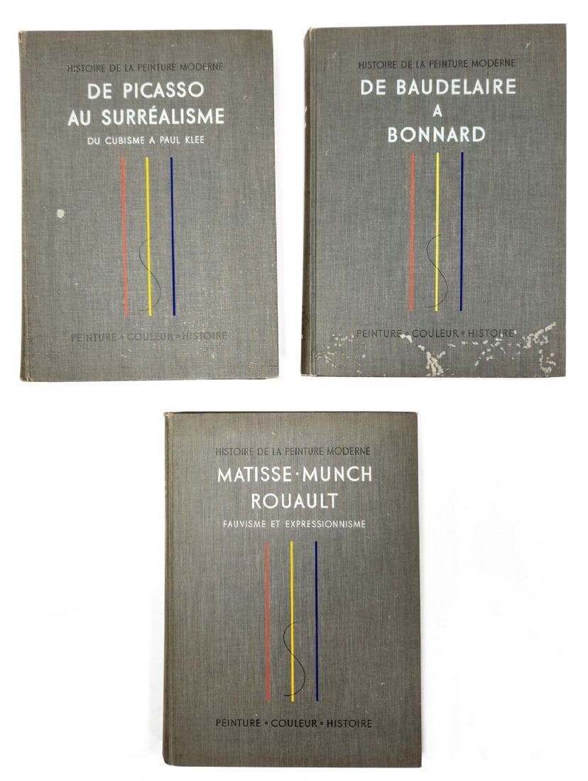 Set of Three Volumes from the Series Histoire de la Peinture Moderne (1 of 4)