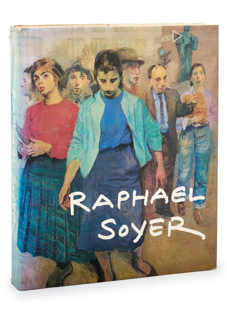 Art Book Dedicated to the Works of Painter Raphael Soyer (1 of 6)