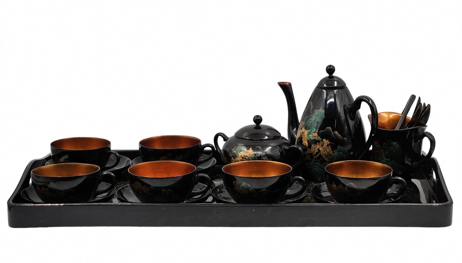 Impressive Chinese Tea Serving Set - 7