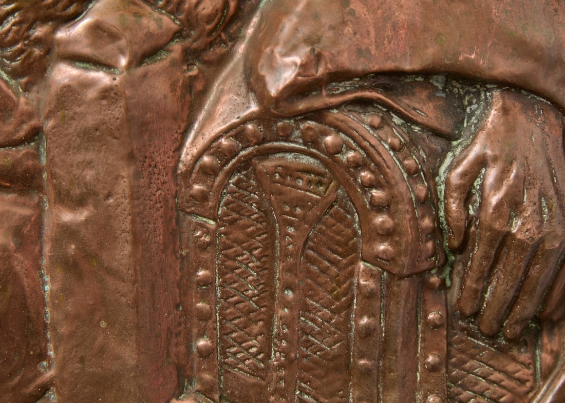 Copper Wall Relief - 3