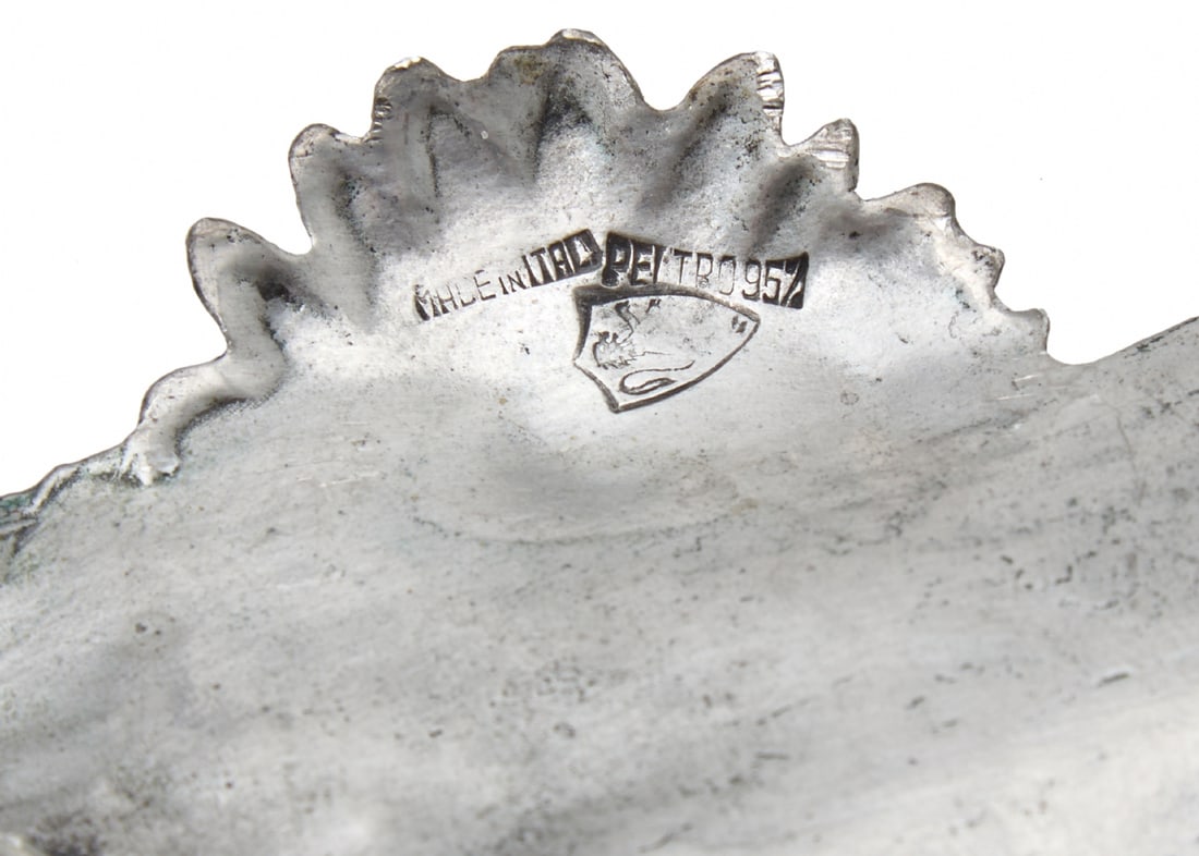 Three Different Pewter Items, Various Models, Signed - 3