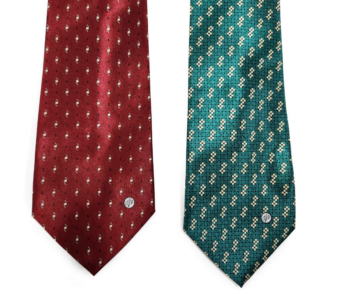 Two Silk Ties by Versace - 2