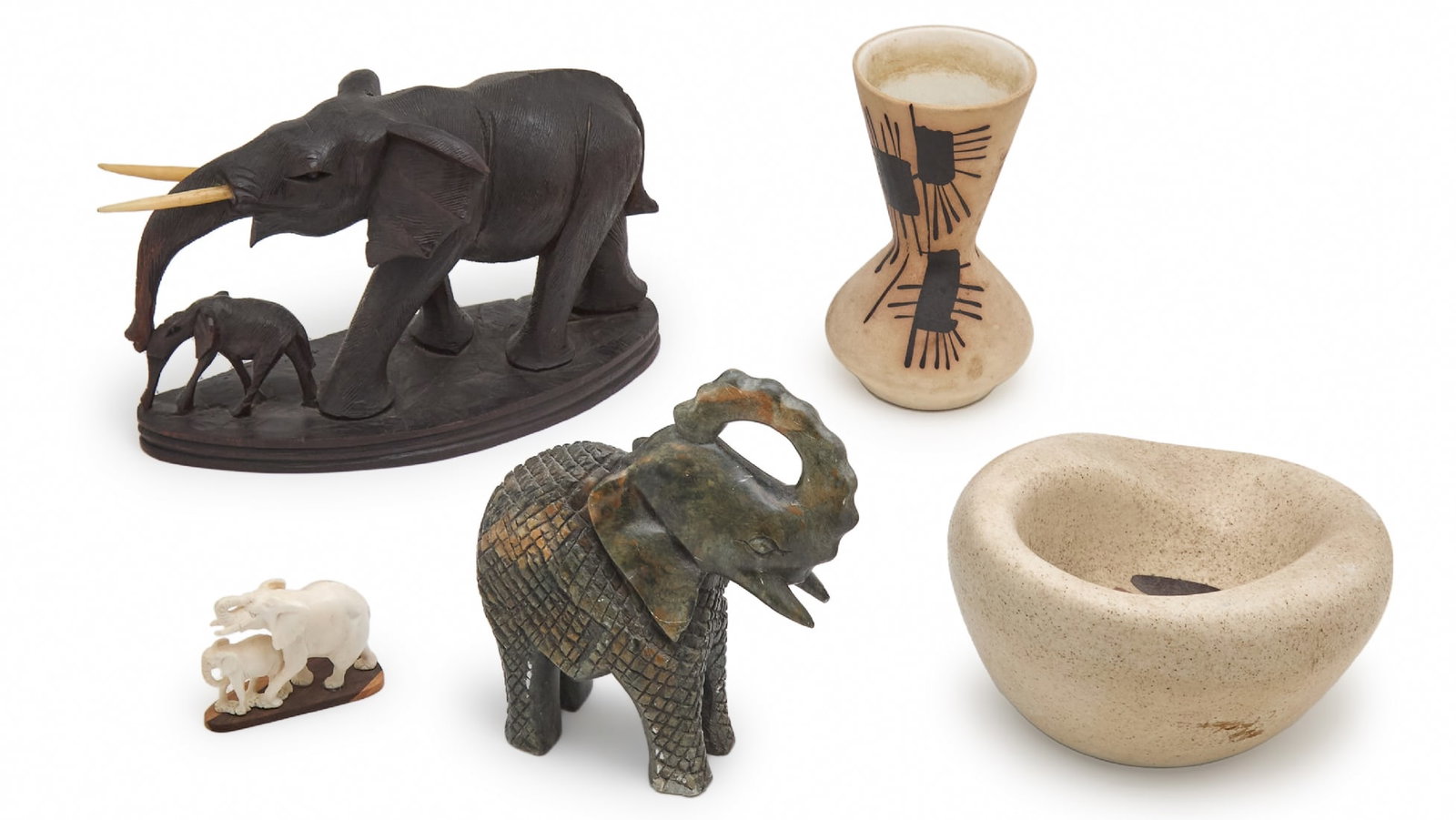 5 Different African Decorative Items - 2