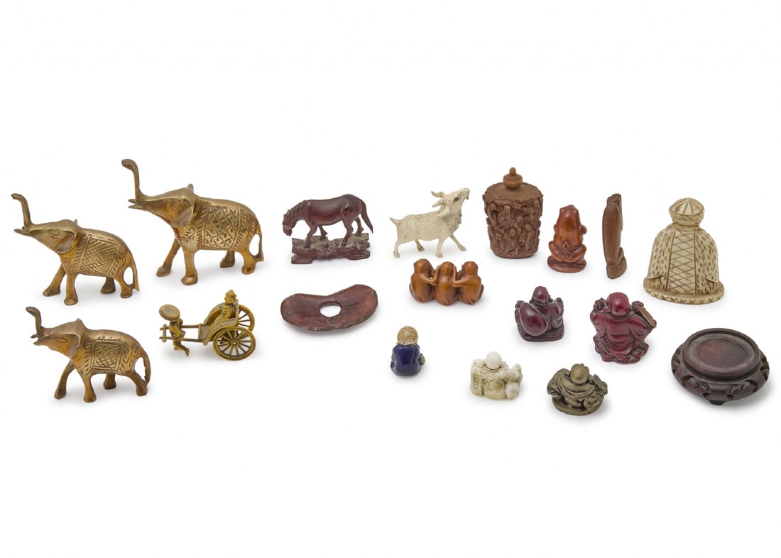Far Eastern Items – Figurines, Miniatures, and Decorative Objects from Various Materials - 2