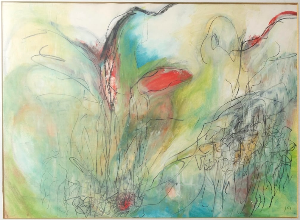 Sinaya Haran (Israeli, b. 1930) - 'Bird of Paradise' (1 of 3)