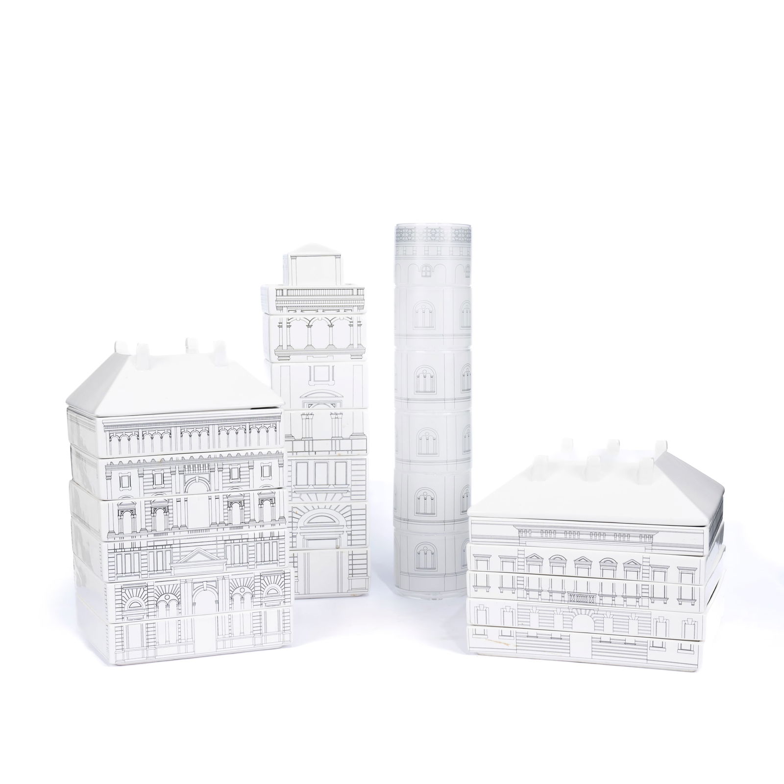 Alessandro Zambelli  Set da tavola con bicchieri mod. Torrione della linea Palace Collection (1 of 8)