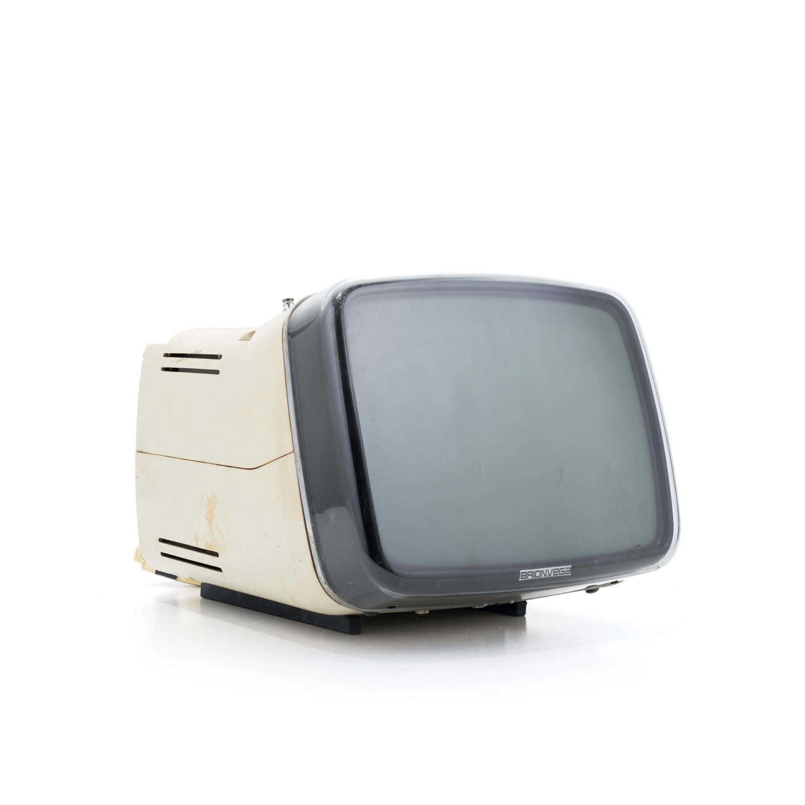 Marco Zanuso (Milano 1916 - 2001) e Richard Sapper (Monaco di Baviera 1932 - Milano 2015): Marco Zanuso (Milano 1916 - 2001) e Richard Sapper (Monaco di Baviera 1932 - Milano 2015) Televisore Mod. Algol Materiale plastico colorato (Abs) Prod. Brionvega Italia, 1960/70 ca. 22 x 31 x 26 cm Bi