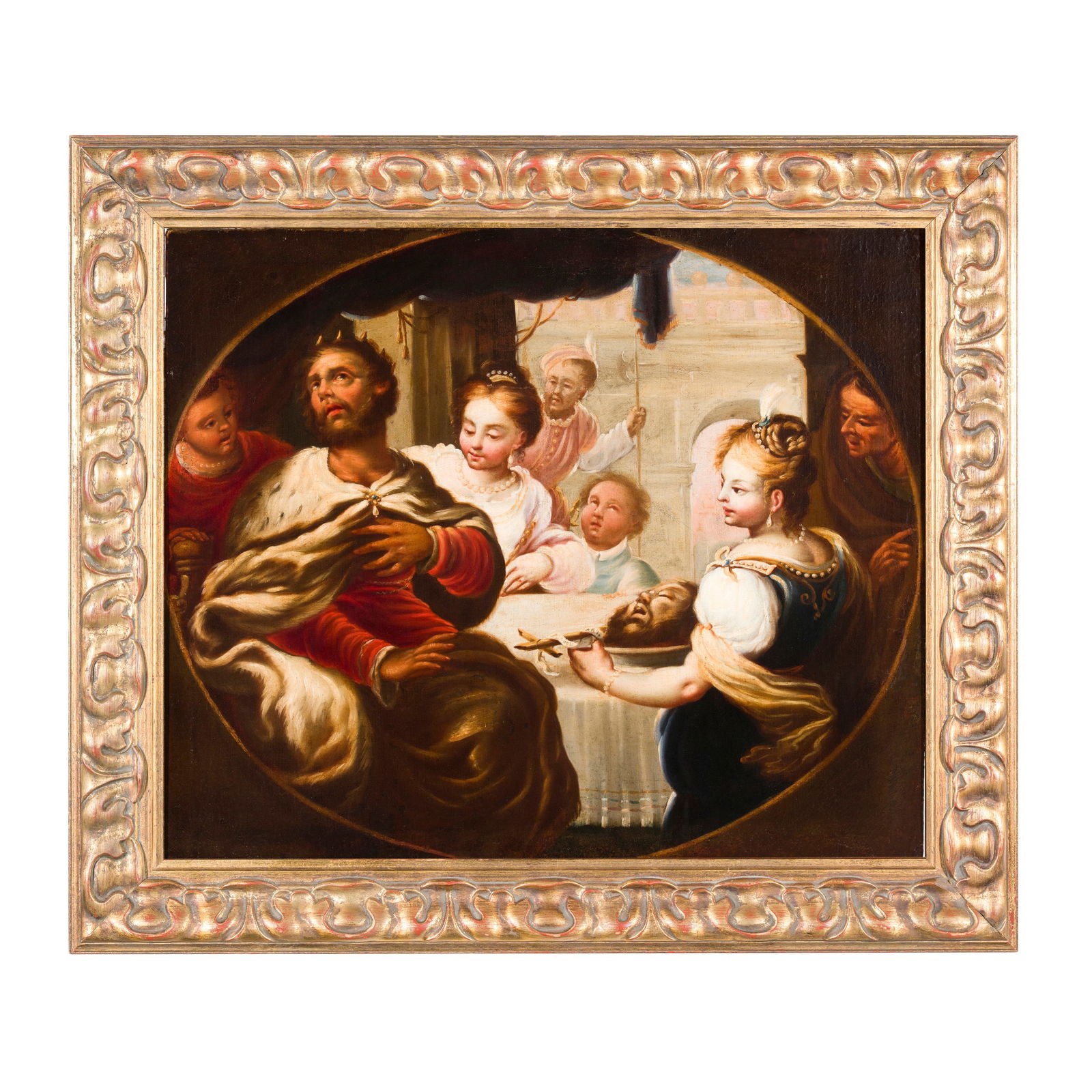 Francesco Sebaldo Unterperger (Cavalese 1706 - 1766) attribuito Salomè con la testa del Battista (1 of 3)