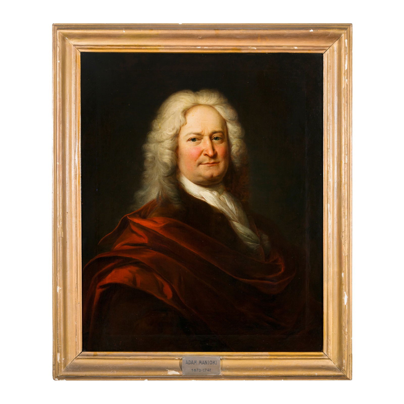 ?dám Mányoki (Szokolya 1673 - Dresda 1757) Ritratto di nobiluomo Olio su tela 80 x 64,5 cm Nato (1 of 3)