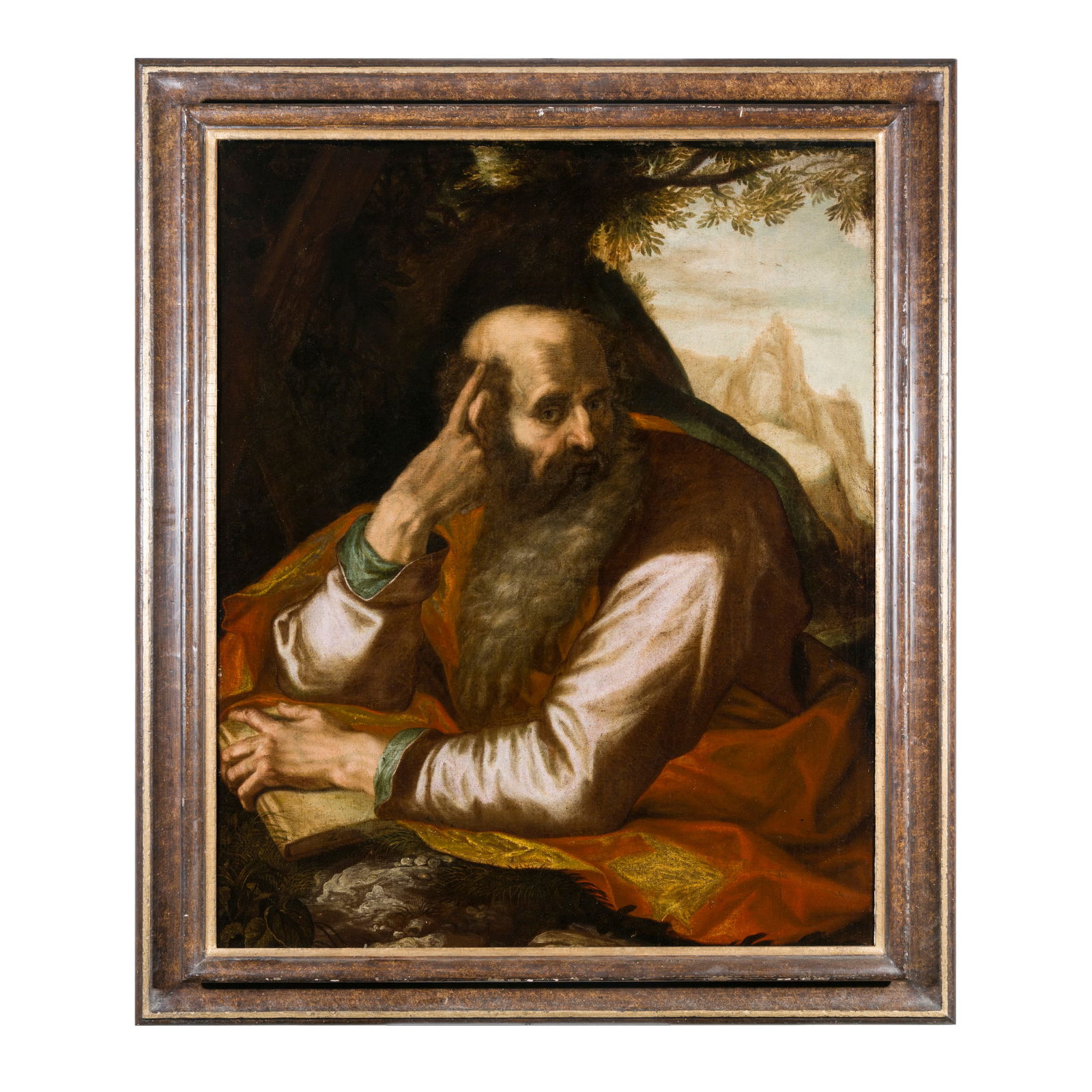 Hendrick Goltzius (Muhlbracht 1558 - Haarlem 1617) cerchia di Sant'Andrea Olio su tela 115 x 92 cm (1 of 3)