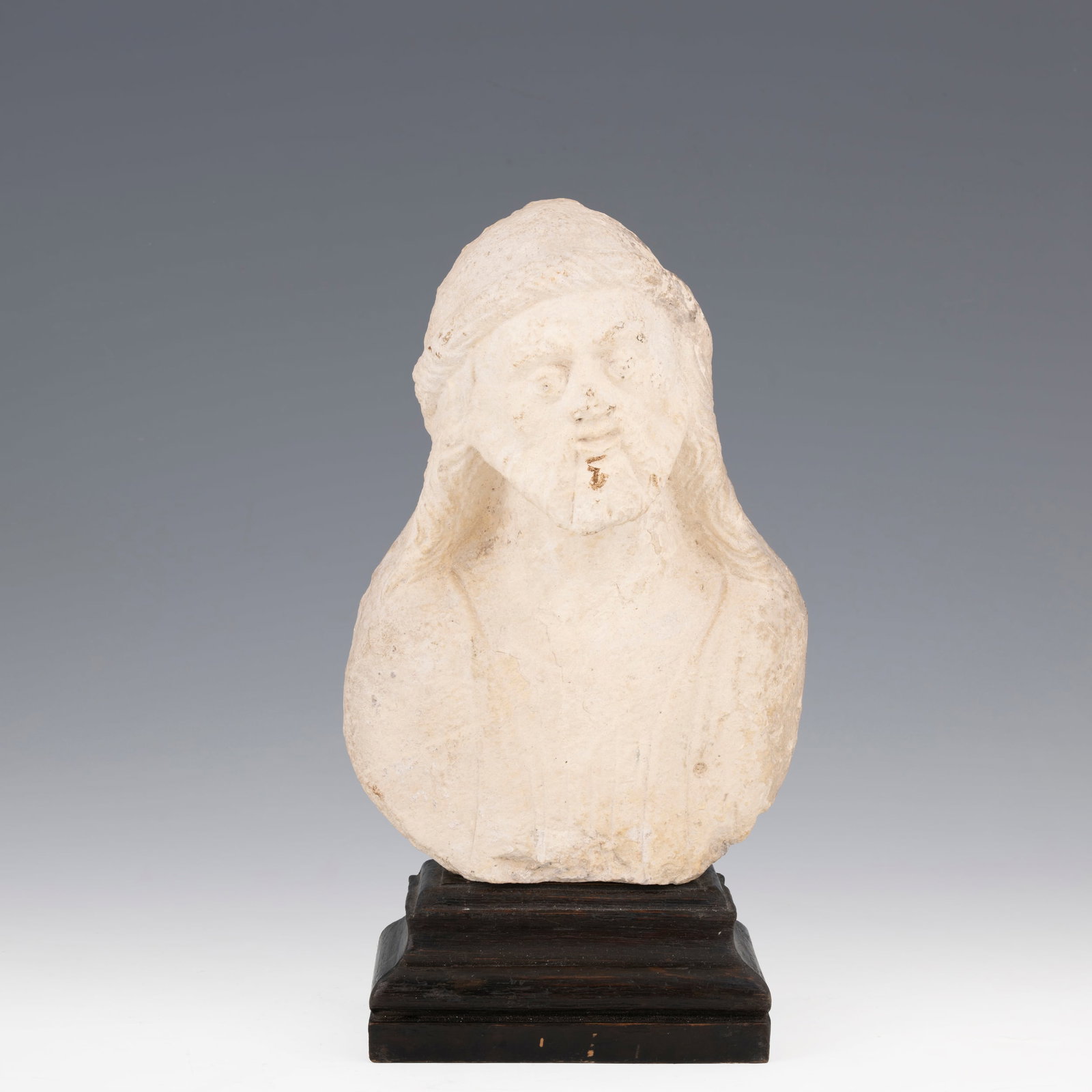 Scultore lombardo del XV/XVI secolo Busto di profeta (?) Marmo 38 x 24 cm (con base) Si ringrazia il (1 of 5)