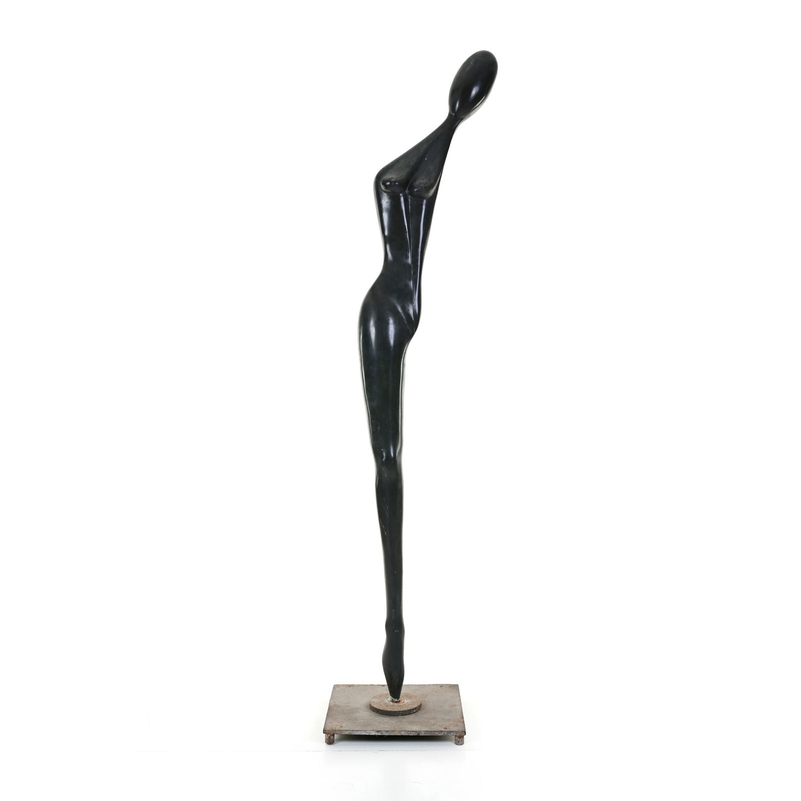 Romano Costi (Treviso 1940 - 2014) Ballerina Bronzo h 245 cm (senza base) Romano Costi (Treviso (1 of 6)
