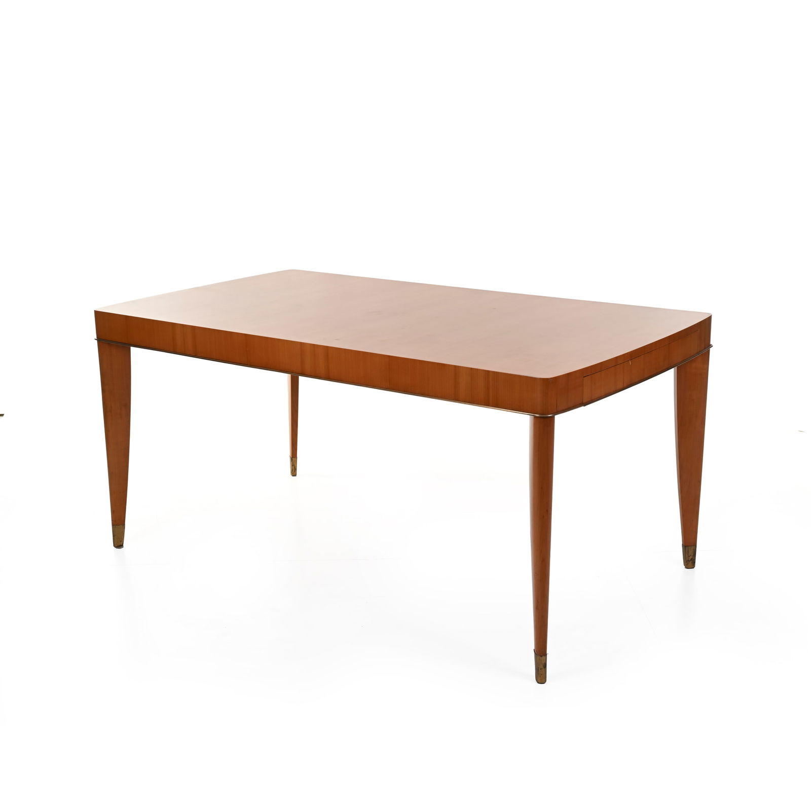 De Coene Frères Tavolo da pranzo allungabile Struttura e sostegni in legno, puntali e profili in (1 of 10)