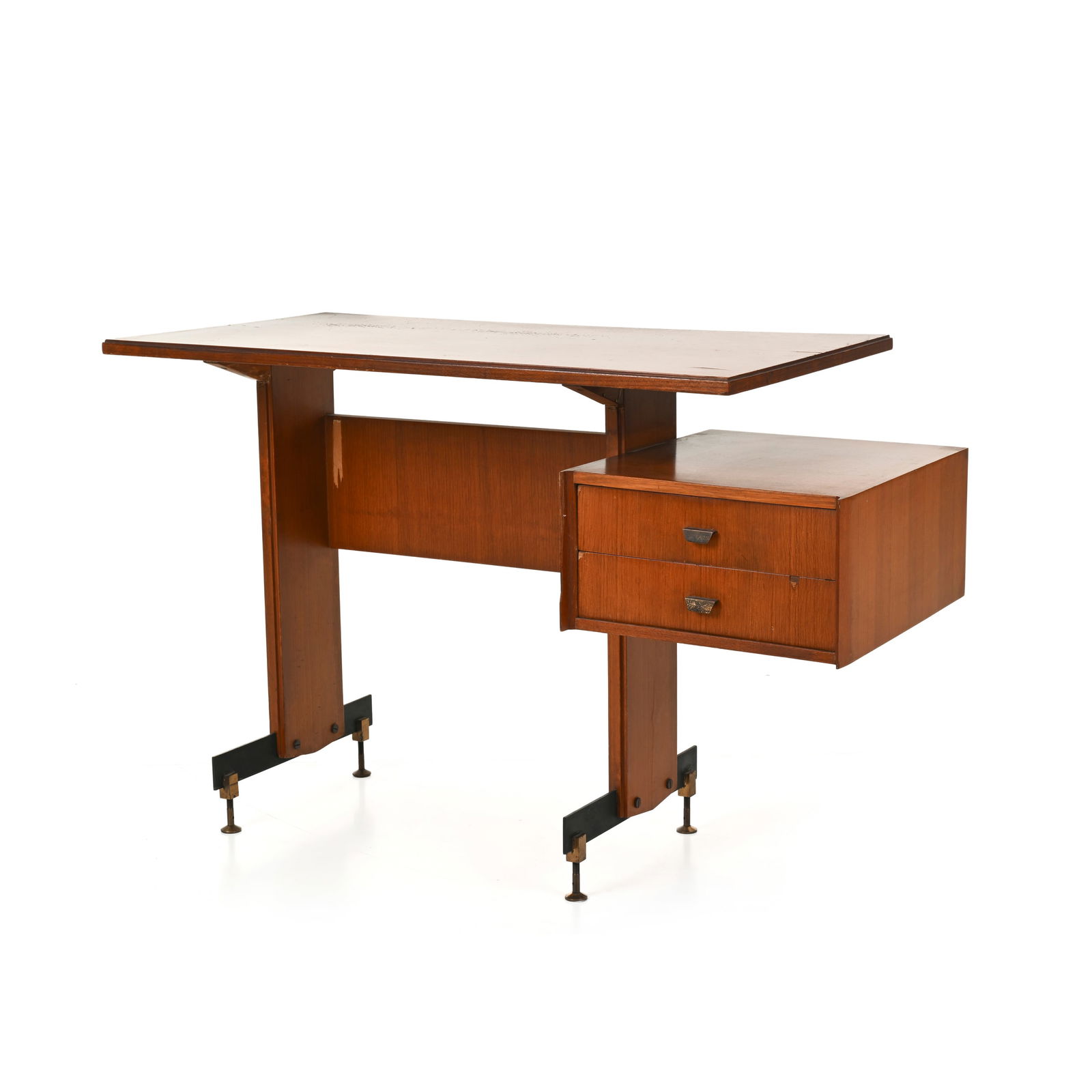 Galleria Mobili D'Arte Cantù Piccolo scrittoio Struttura in legno impiallacciato, sostegni in (1 of 8)