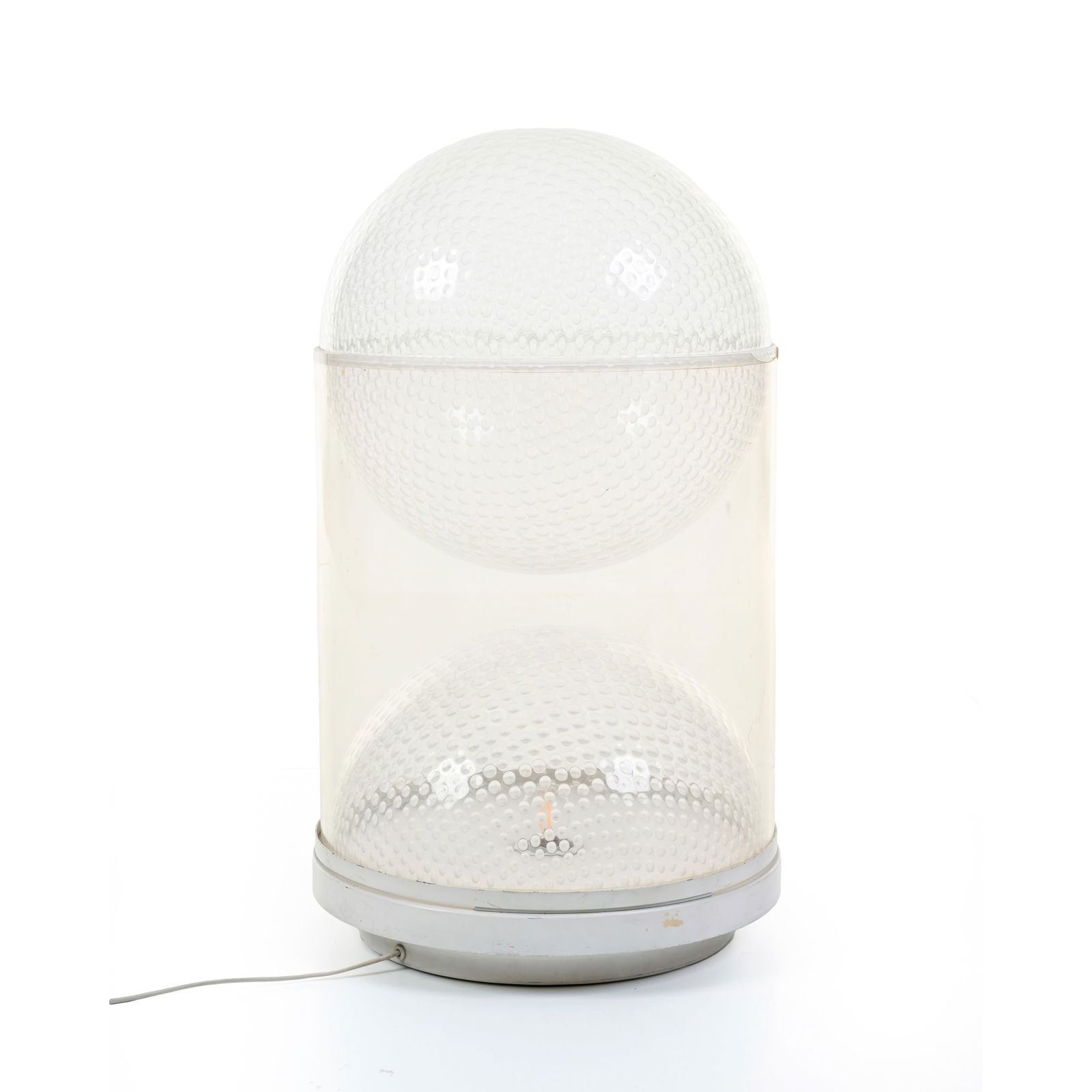 Ugo La Pietra (Bussi sul Tirino 1938) Lampada da terra Mod. Globo Tissurato P40 Struttura in (1 of 5)