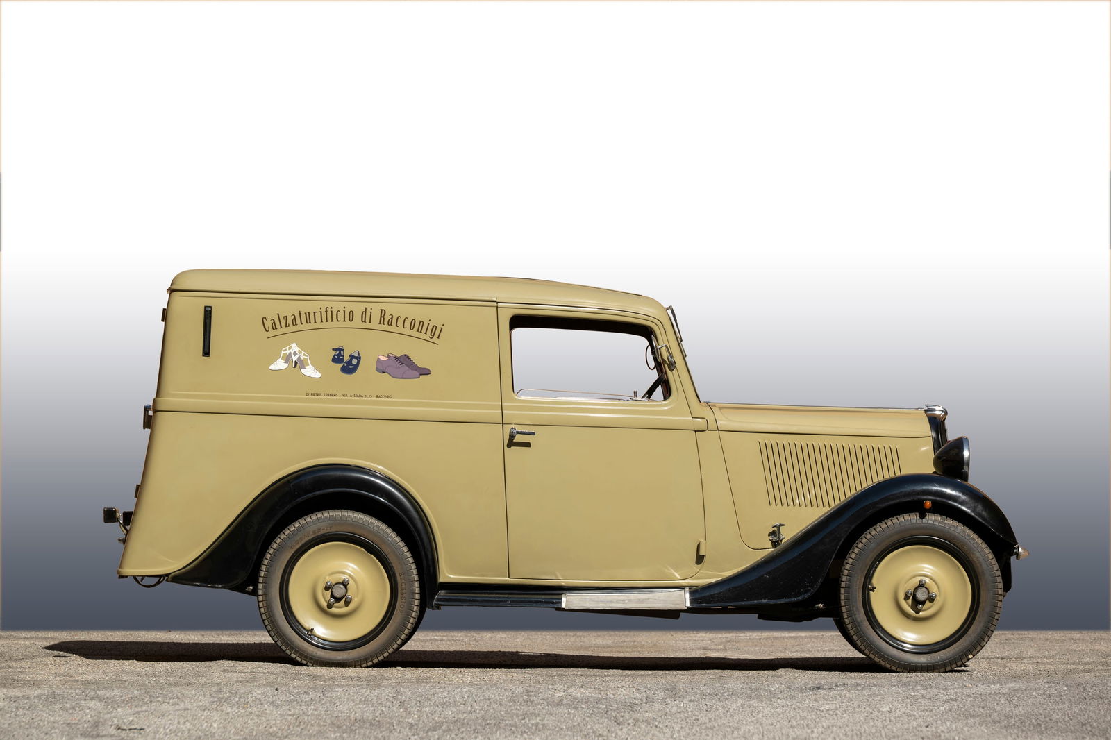 FIAT 508 BALILLA FURGONE: FIAT 508 Balilla furgone Anno 1935 Telaio N. 508-071605 Motore N. 108-072803 Cilindrata 995 cc Libretto di circolazione presente Copia dell'iscrizione al Registro Automobilistico del Reale Automobile