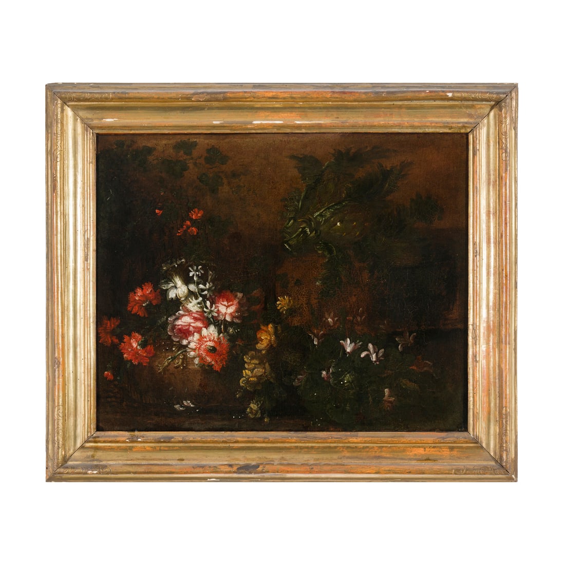 Margherita Volò Caffi (Cremona 1647 - Milano 1710): Margherita Volò Caffi (Cremona 1647 - Milano 1710) Vasi di fiori Olio su tela 55 x 68 cm Figlia del pittore di origine francese Vincenzo Volò, attivo in Lombardia, in special modo a Milano nel Seice