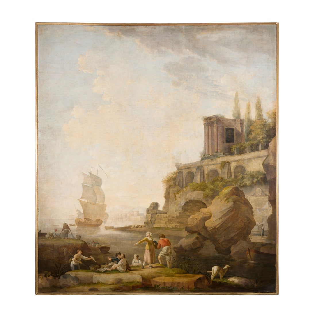 Claude Joseph Vernet (Avignone 1714 - Parigi 1789) bottega/cerchia di (1 of 3)