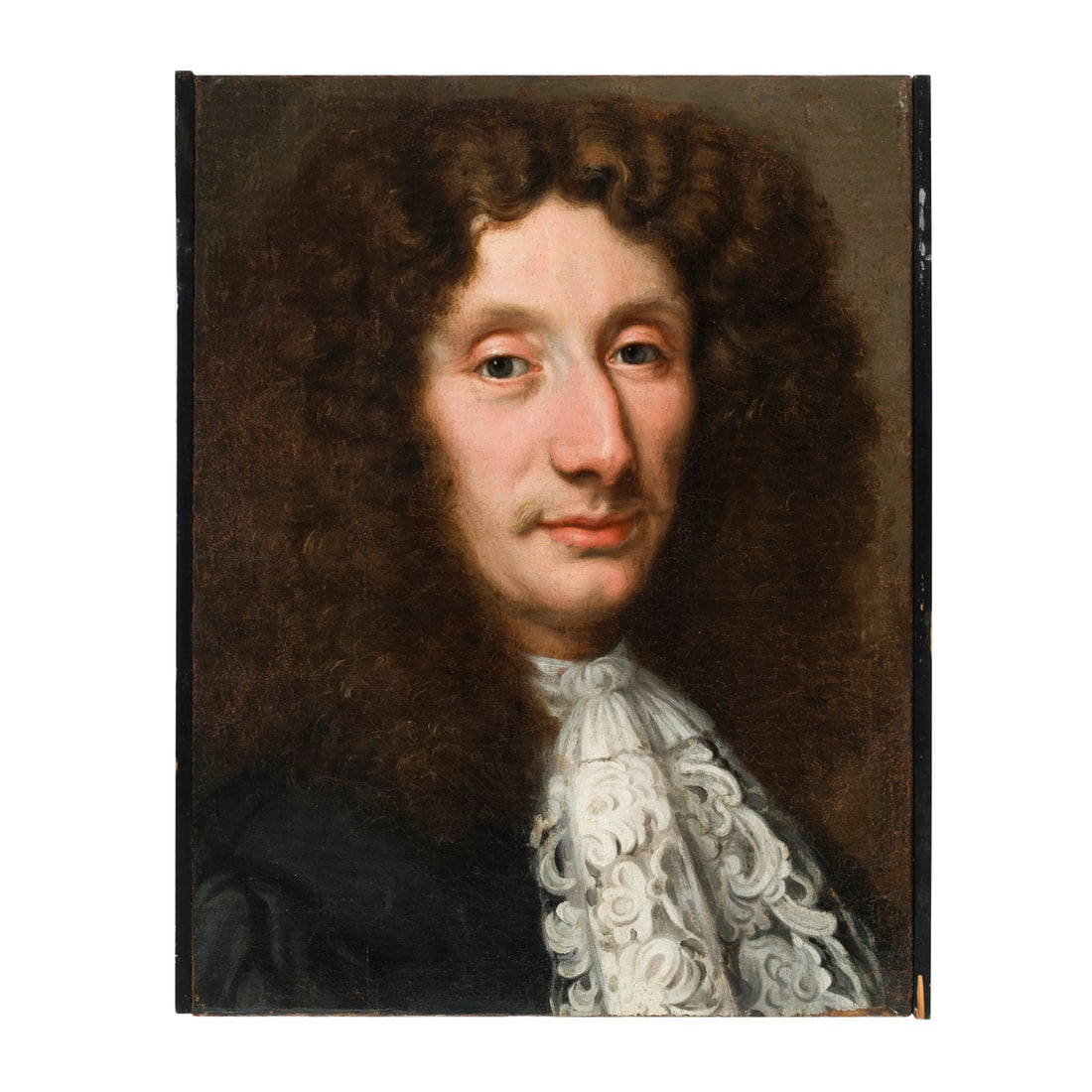 Justus o Giusto Suttermans, Sustermans (Anversa 1597 - Firenze 1681) attribuito: Justus o Giusto Sustermans (Anversa 1597 - Firenze 1681) attribuito Ritratto di Francesco Redi Olio su tela 44 x 33 cm Antica etichetta sul retro La fisonomia dell'effigiato corrisponde al medico, nat