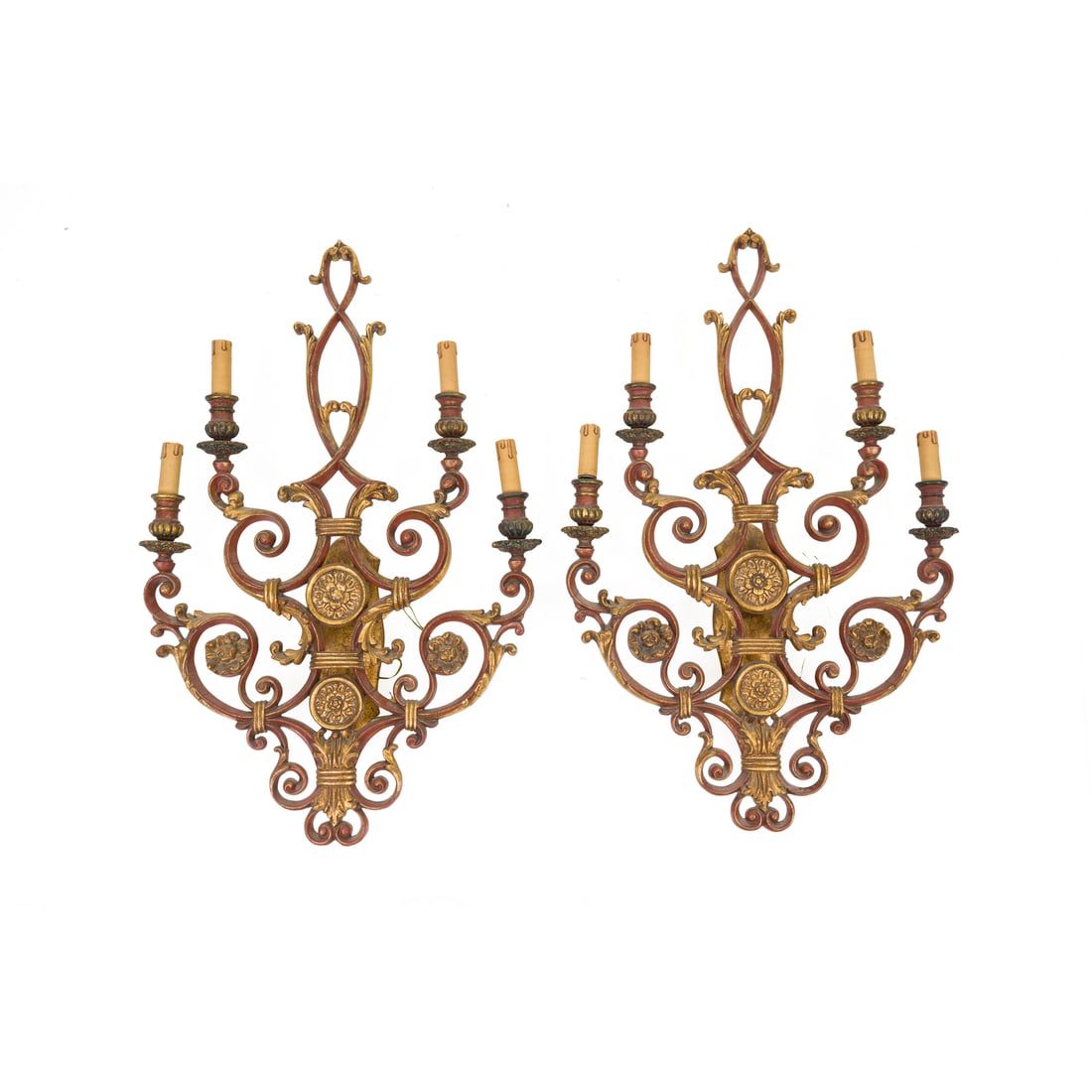 Coppia di appliques, XX secolo (1 of 2)