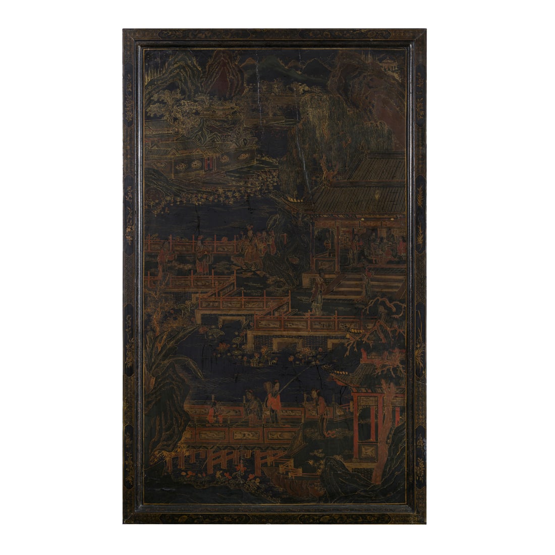 Pannello, Cina, prima metà del XIX secolo (1 of 3)
