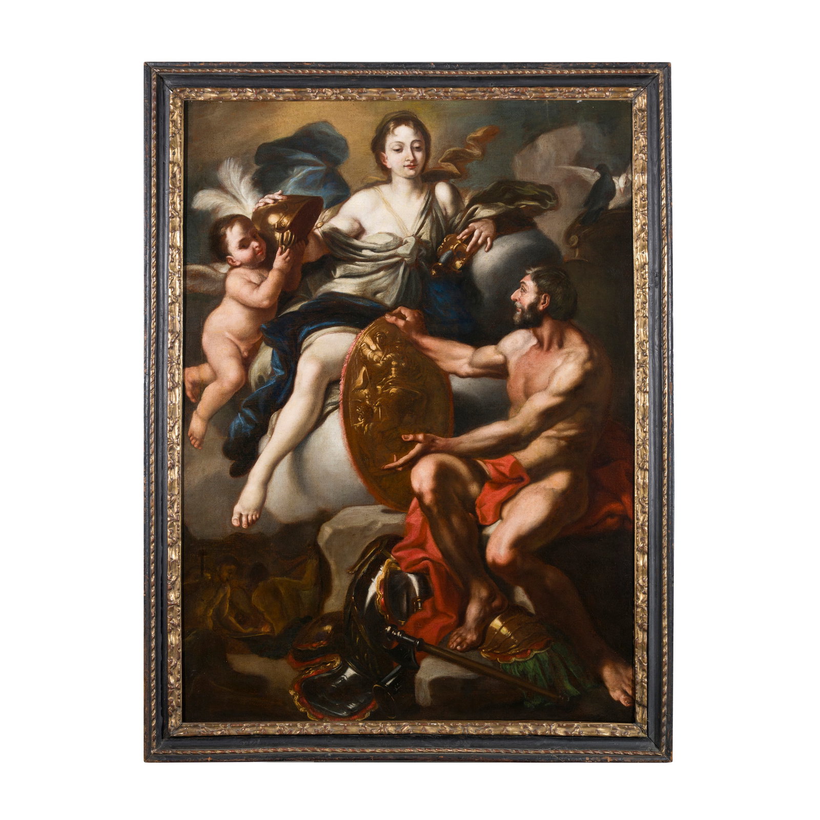 Francesco Solimena, l'Abate Ciccio (Canale di Serino - Barra 1747) attribuito (1 of 3)