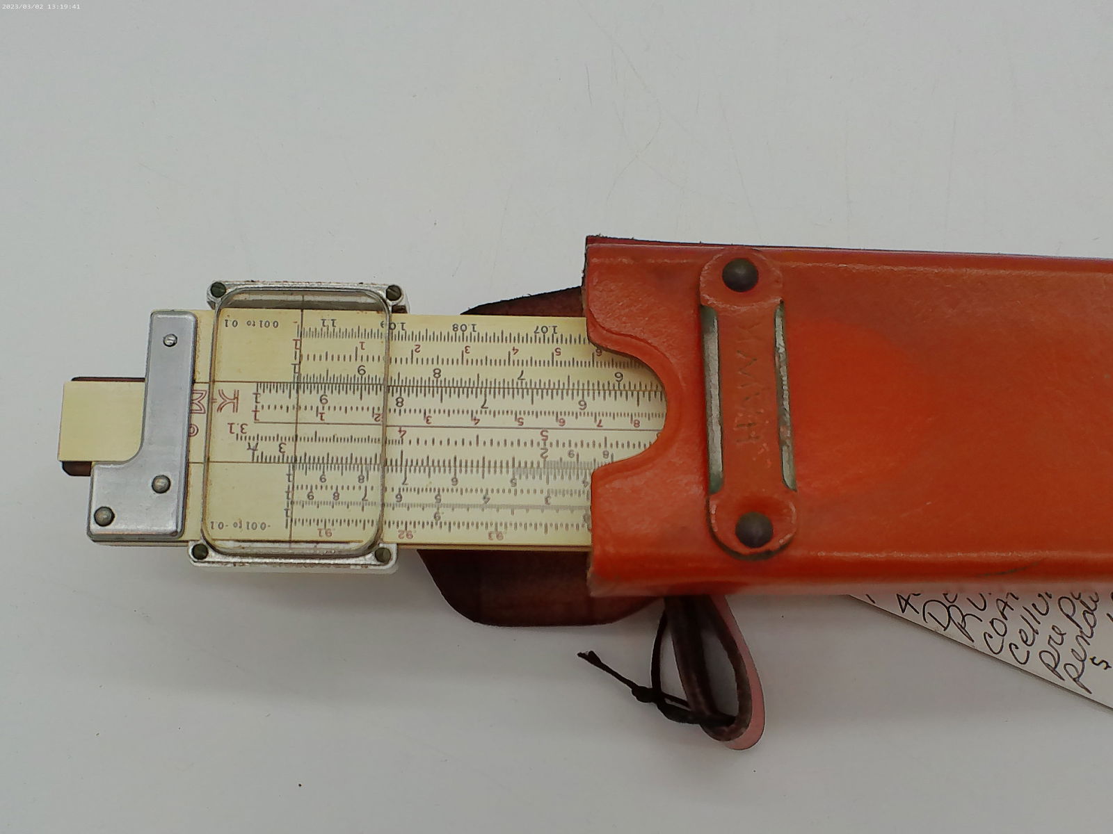 Vintage Keuffel & Esser Slide Ruler with Leather Case (1 of 4)