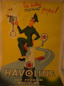 529: Caltex Havoline' Original Advertisement Poster