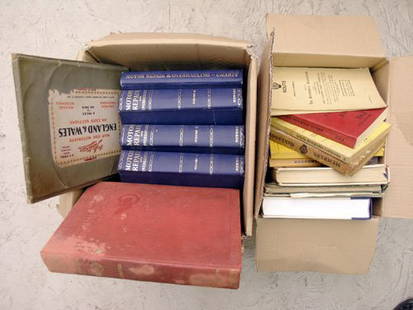 Assorted Motoring Literature: Comprising a quantity of 'Motor Repair & Overhauling' & 'Sheet Metal Work' bound volumes, an illustrated motor encyclopaedia, a number of AA member's handbooks, Related AA/RAC paperwork & a folder