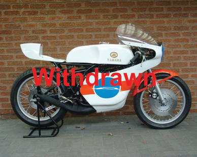 YAMAHA TZ350D: During the 1972 Yamaha's works riders campaigned machines in the 250 and 350cc classes that utilised liquid cooling and which acted as prototypes for the following seasons production racers. The