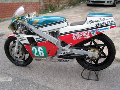 1985 HONDA RS250: Honda's very public failure to secure results with the radical four stroke NR500 was to have a profound affect on both the companies racing and road bike programmes. The realisation that a two-stroke