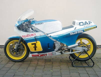 1984 SUZUKI XR45: Although, Sheene was to end his 500cc Grand Prix career as he had begun it - on a Suzuki, the relationship between manufacturer and rider was rarely peaceful. Their first season together in the Blue