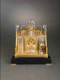 Guilmet Automaton French Industrial Helmsman Clock, c. 1893