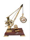 A Rare Crane Form Clock by Guilmet of Paris