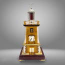 A Rare 'Lighthouse'  Automata Clock by Guilmet of Paris