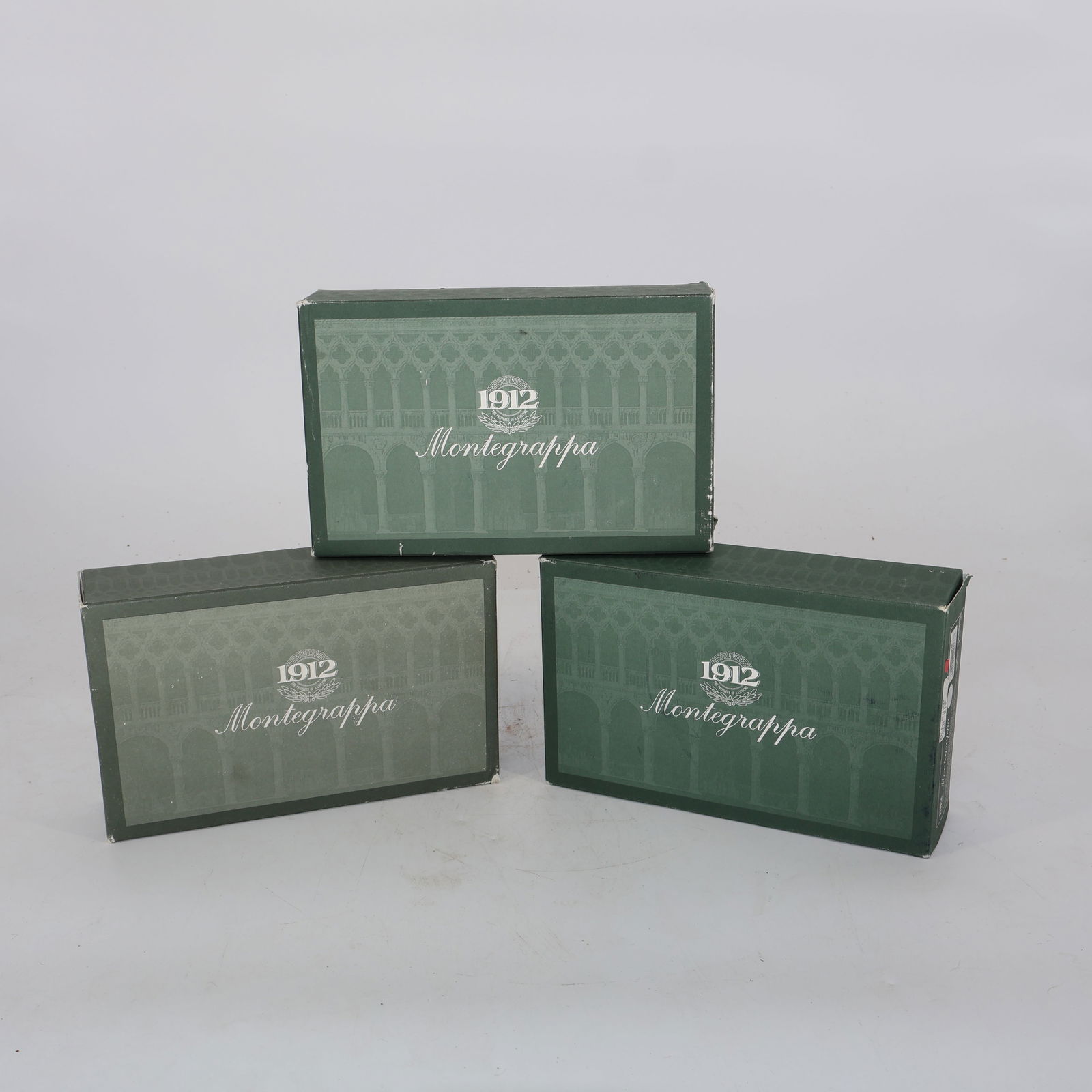 3pc Montegrappa Limited Edition Wooden Presentation Boxes (1 of 4)