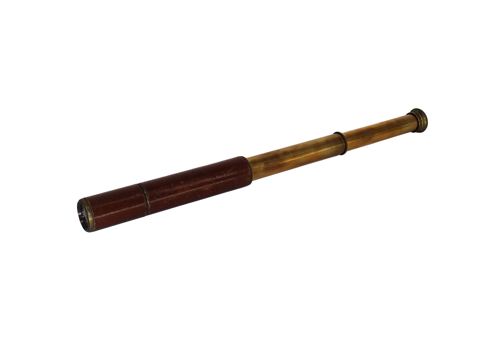 Antique Brass And Leather Spyglass Telescope: The Antique Brass and Leather Spyglass Telescope is a captivating fusion of vintage aesthetics and practical functionality. Crafted with meticulous attention to detail, this telescope boasts a classic