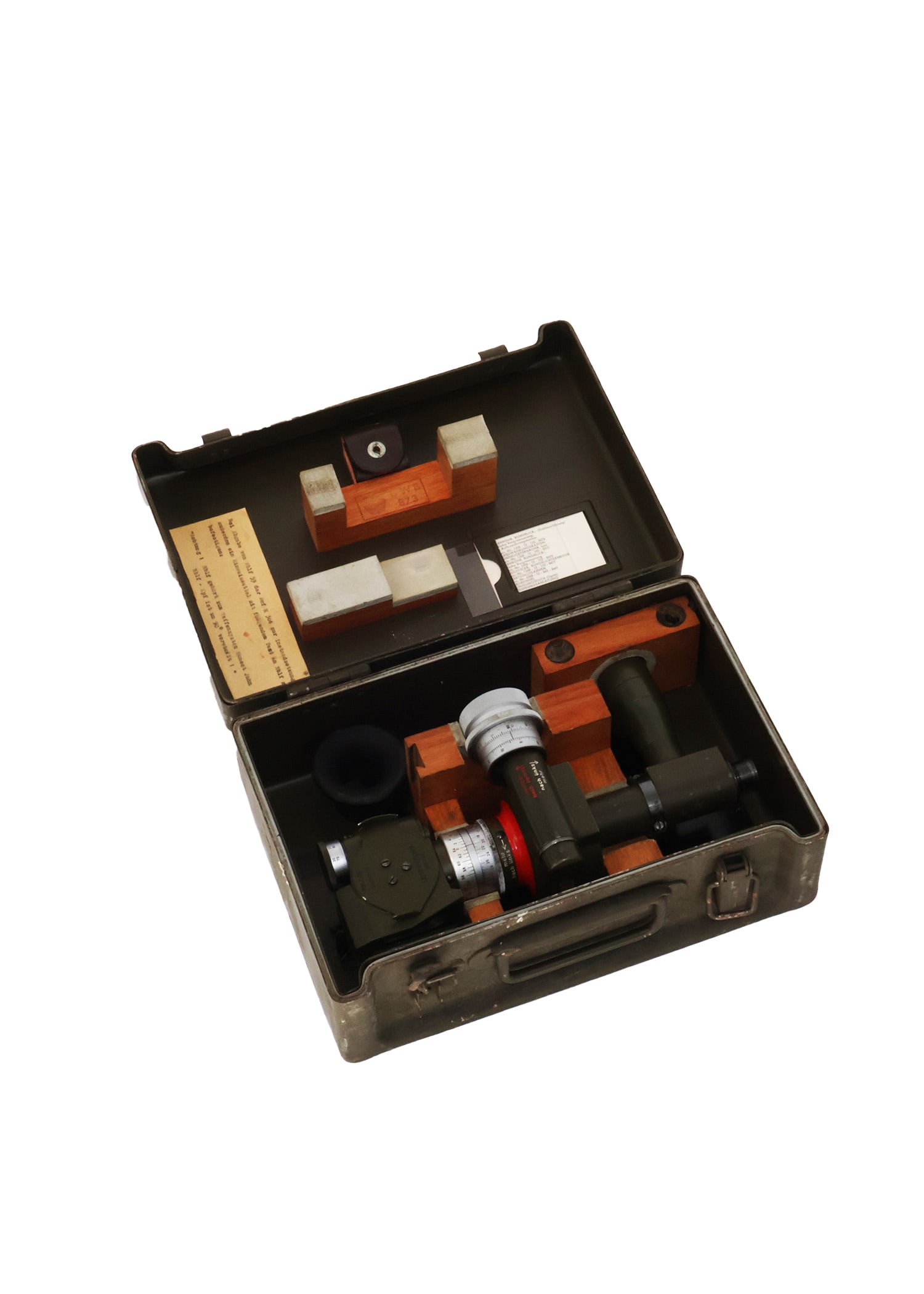 Rare Leitz Wetzlar Military Periscope In Original Case (1 of 3)