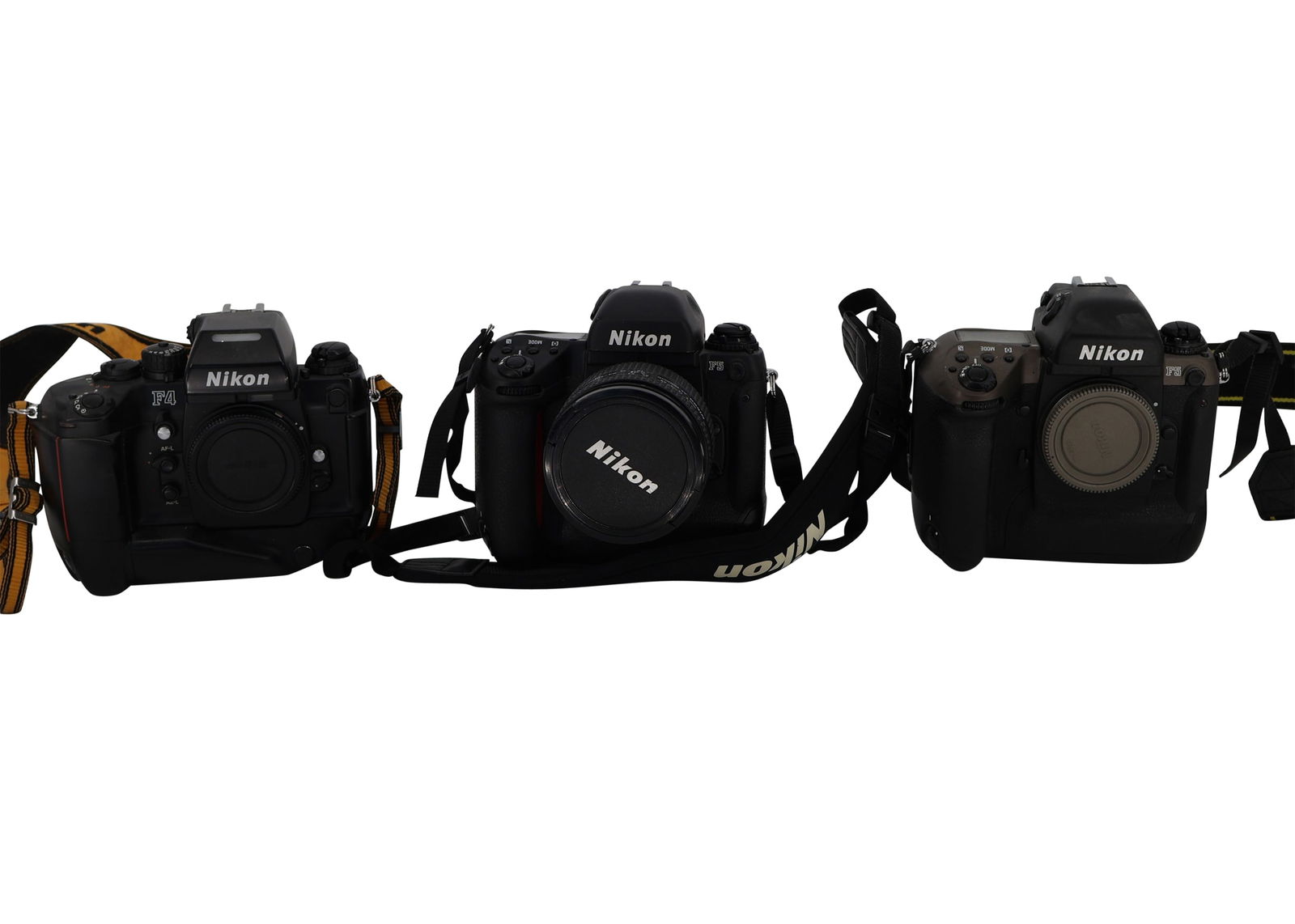 3pc Vintage Nikon Cameras (1 of 9)