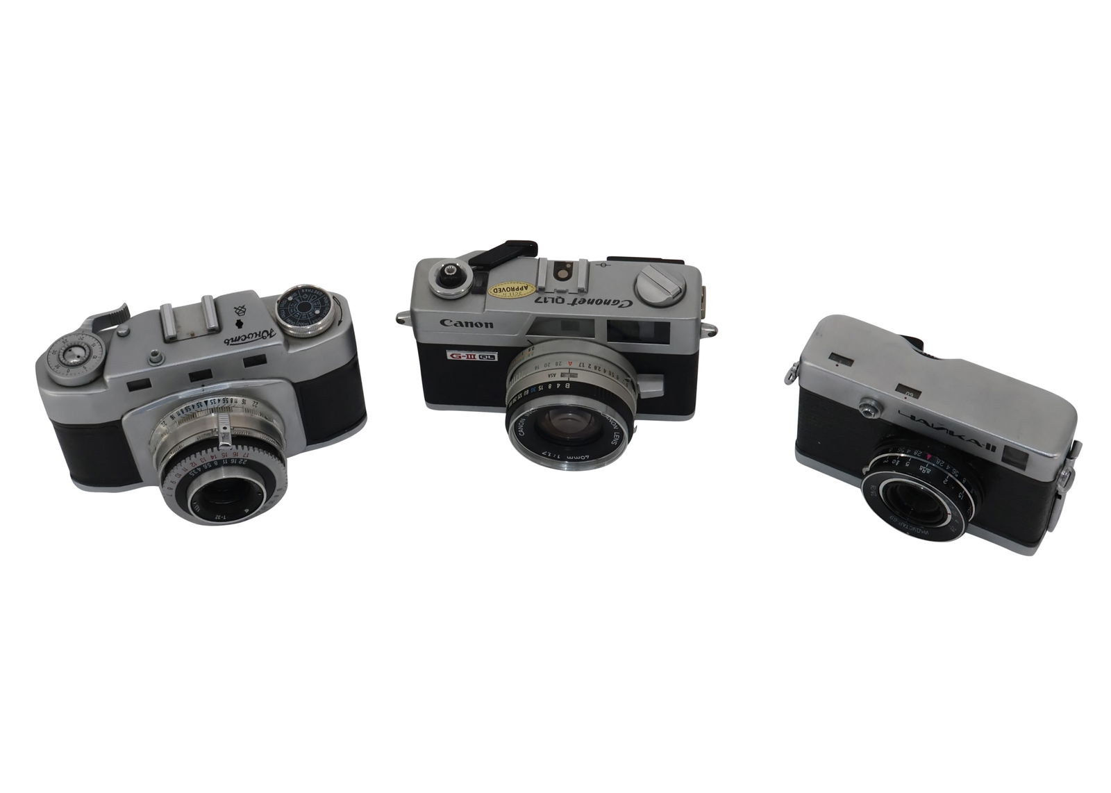 3pc Vintage Cameras (1 of 6)