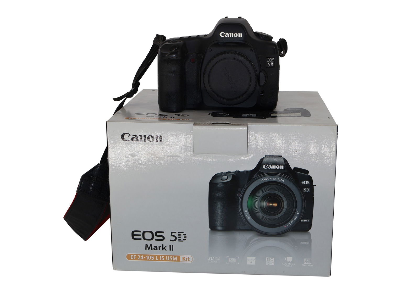 Canon EOS-5D Mark II Camera w/Camera Case (1 of 2)