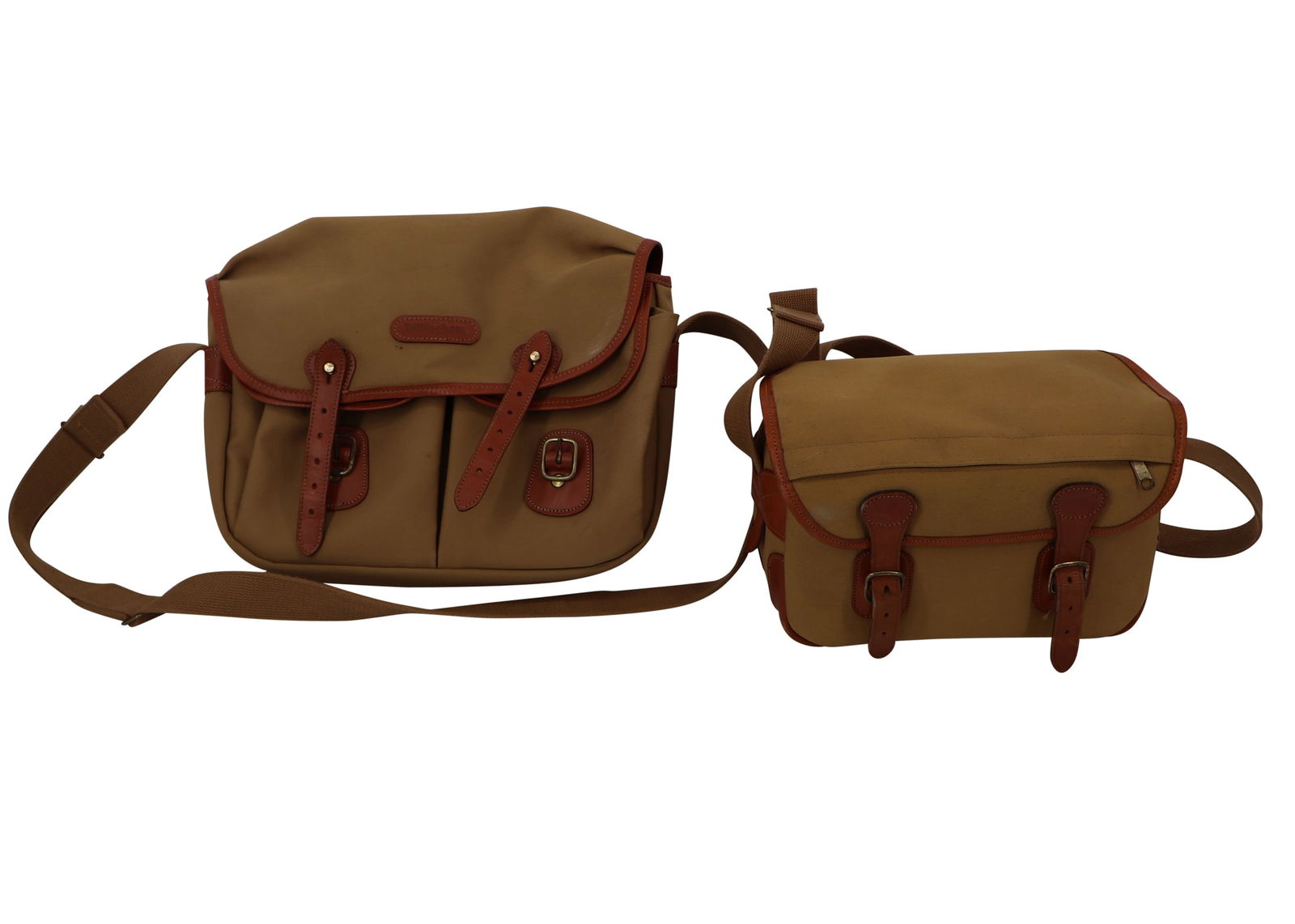 2pc Vintage Canvas Camera Bags (1 of 3)